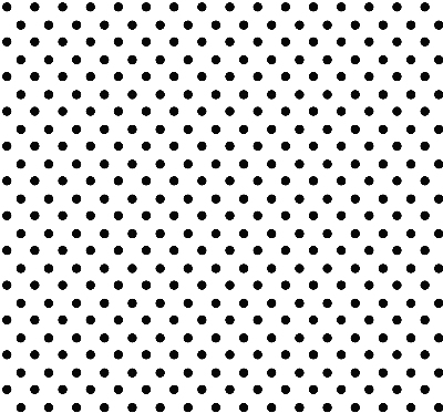 Blackout roller blind for window Black dots