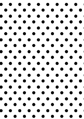 Blackout roller blind for window Black dots