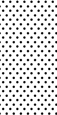 Blackout roller blind for window Black dots