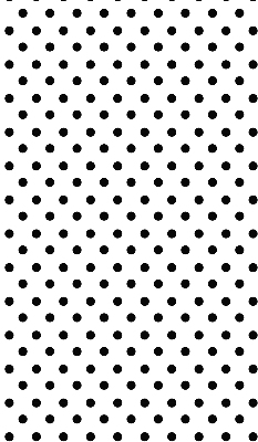 Blackout roller blind for window Black dots
