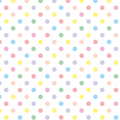 Blackout roller blind Colorful dots