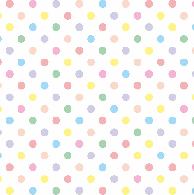 Blackout roller blind Colorful dots