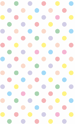 Blackout roller blind Colorful dots