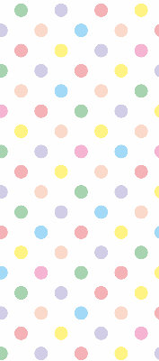 Blackout roller blind Colorful dots