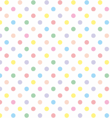 Blackout roller blind Colorful dots