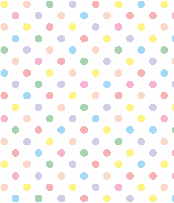 Blackout roller blind Colorful dots