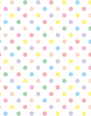 Blackout roller blind Colorful dots