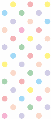 Blackout roller blind Colorful dots