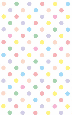 Blackout roller blind Colorful dots
