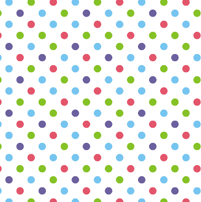 Blackout roller blind for window Colorful dots