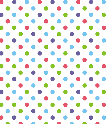 Blackout roller blind for window Colorful dots