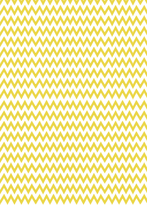 Blackout roller blind Yellow zigzags