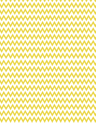 Blackout roller blind Yellow zigzags