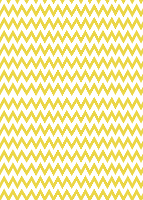 Blackout roller blind Yellow zigzags