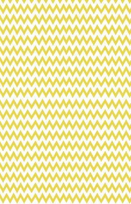 Blackout roller blind Yellow zigzags