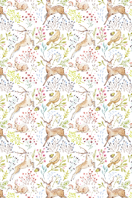 Blackout roller blind Roe deer and deer