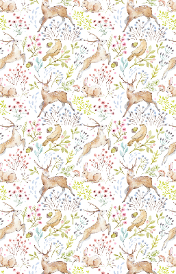 Blackout roller blind Roe deer and deer