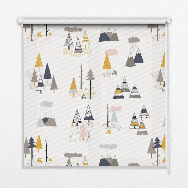 Blackout roller blind Seasons