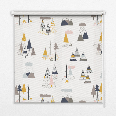 Blackout roller blind Seasons