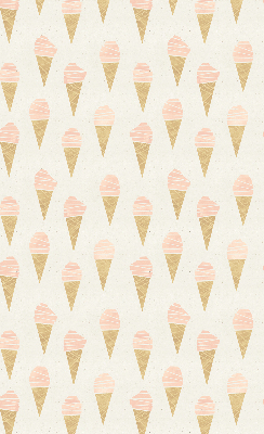 Fabric roller blind for window Ice-cream