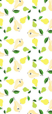 Fabric roller blind for window Pears