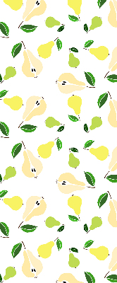 Fabric roller blind for window Pears