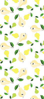 Fabric roller blind for window Pears
