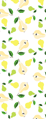Fabric roller blind for window Pears