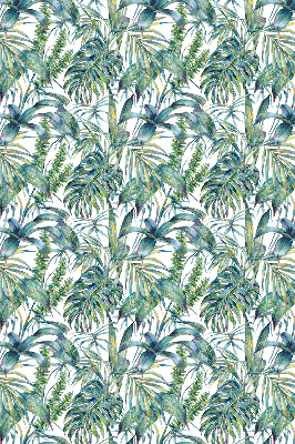 Blackout roller blind Tropical leaves