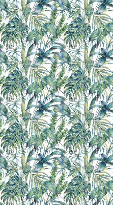 Blackout roller blind Tropical leaves