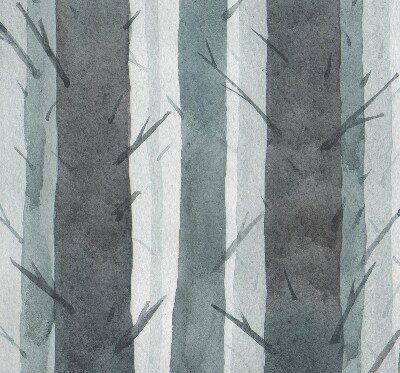 Blackout roller blind for window Trees