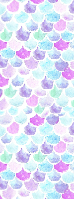 Blackout roller blind Colorful scales