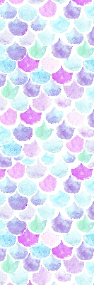 Blackout roller blind Colorful scales