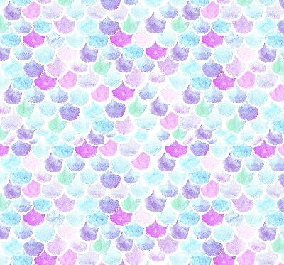 Blackout roller blind Colorful scales