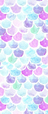 Blackout roller blind Colorful scales