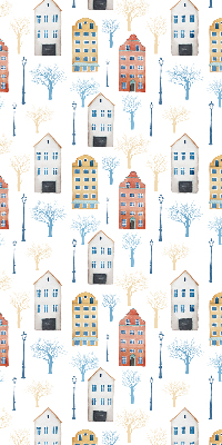 Fabric roller blind for window Blocks