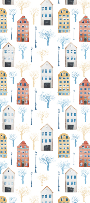 Fabric roller blind for window Blocks