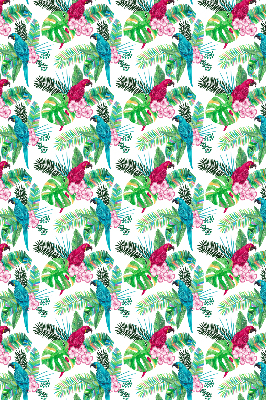 Fabric roller blind for window Parrots