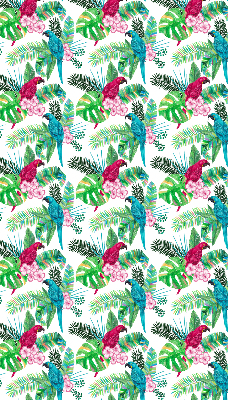 Fabric roller blind for window Parrots