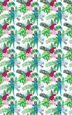 Fabric roller blind for window Parrots