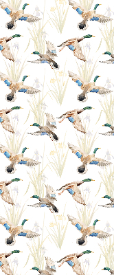Blackout roller blind Flying ducks
