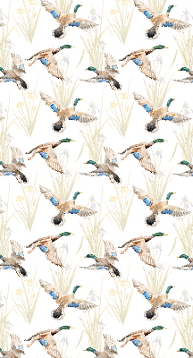 Blackout roller blind Flying ducks
