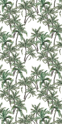 Blackout roller blind Palm trees