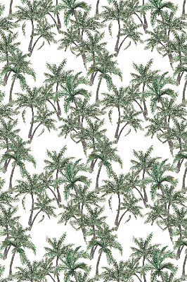 Blackout roller blind Palm trees
