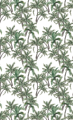 Blackout roller blind Palm trees