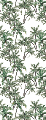 Blackout roller blind Palm trees