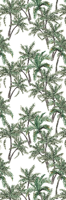 Blackout roller blind Palm trees