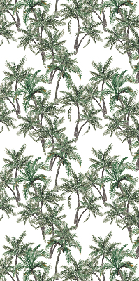 Blackout roller blind Palm trees