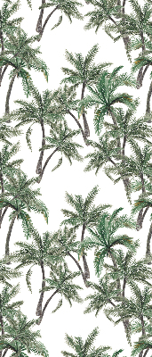 Blackout roller blind Palm trees