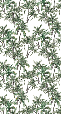 Blackout roller blind Palm trees